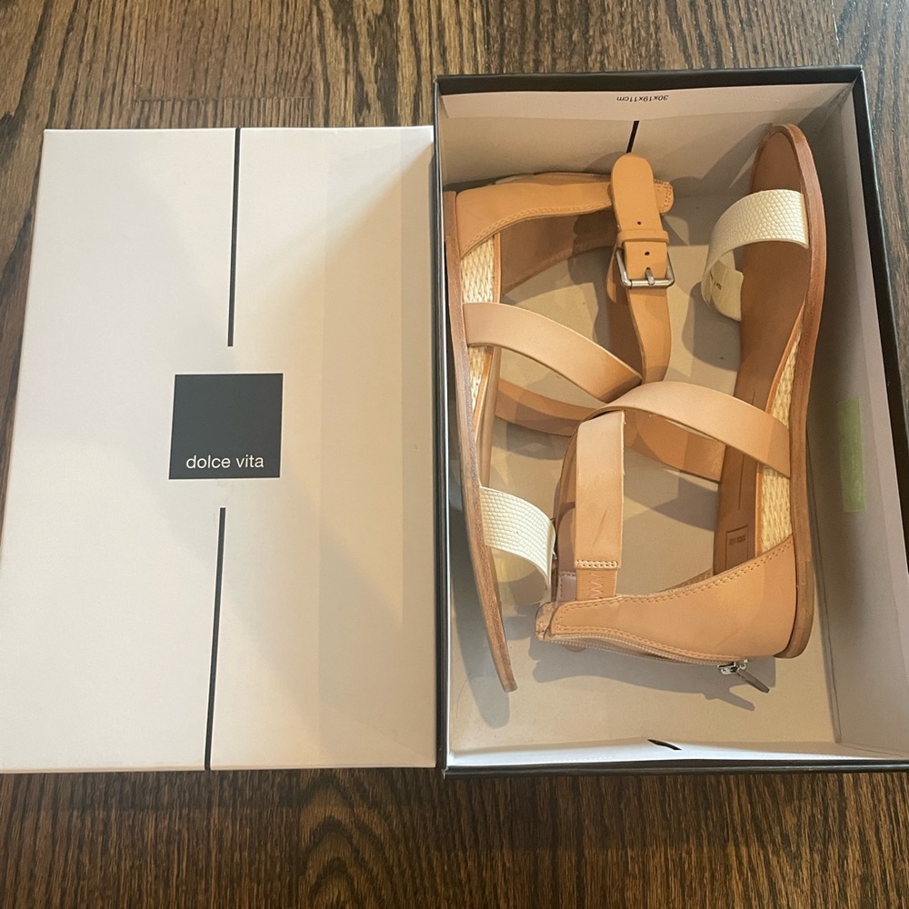 Dolcevita nude sandal